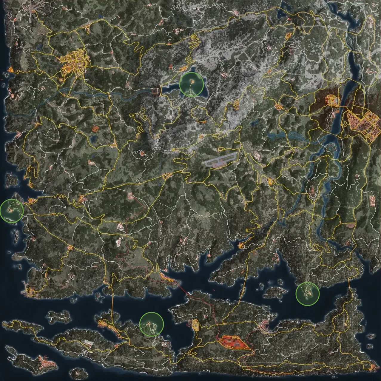 Mapa oficial do servidor SCUM S01